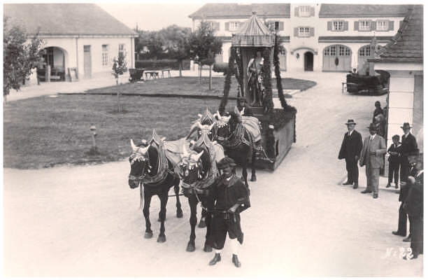 Tonwerk Moosburg, Festwagen 1927
