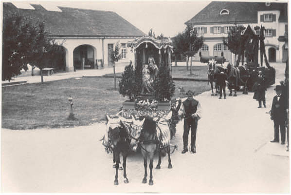 Tonwerk Moosburg, Festwagen 1927