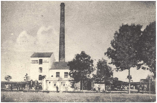 Moosburg, Ausschnitt Postkarte 1915