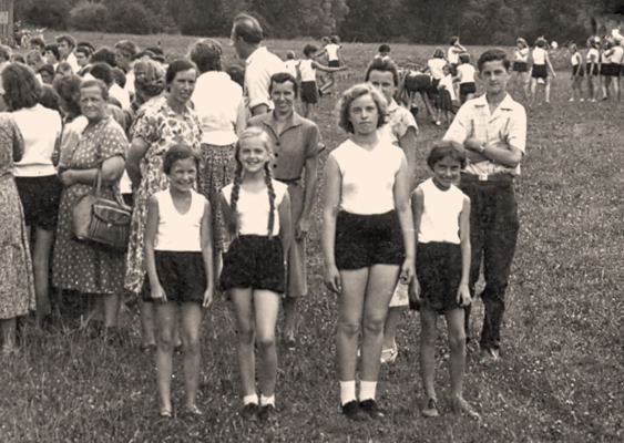Moosburg, auf der Kippe, Sportfest 09.07.1957