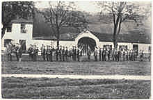 Moosburg Viehmarktplatz, um 1910