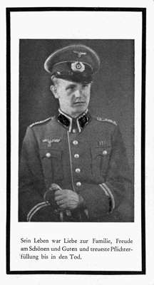 Sterbebildchen Leo Feil 1945