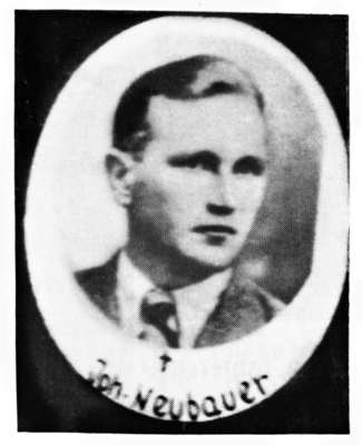 Josef Neubauer *Iglau †16.10.1948