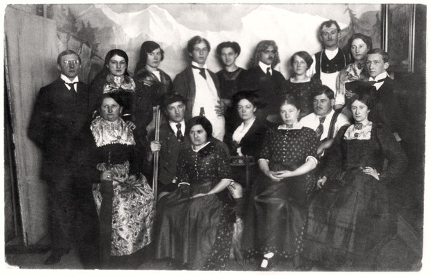 KGV Moosburg, Theater um 1910 - 1920 ?