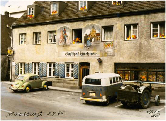 M�nchnerstrasse, Gasthof Buchner, Valentin Ott 1965