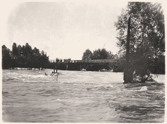 Volkmannsdorf, Hochwasser 1952