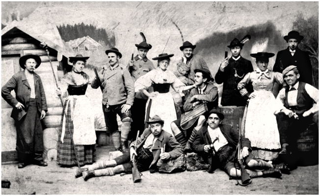 KGV Moosburg, Theater 1904, Der Versto�ene