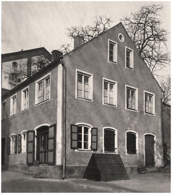 Moosburg Weingraben, Otto Rothmaier Nagelschmied, um 1935