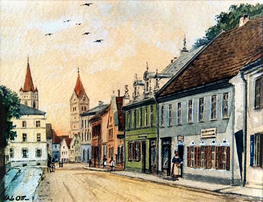 Valentin Ott, M�nchnerstrasse, H�he Bau & M�belschreinerei Josef Grabmayr