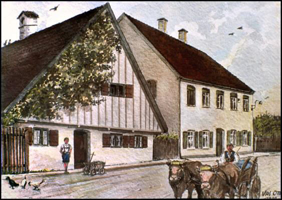 Leinbergerstrasse, Gr�tz-Haus (Graser), Valentin Ott 1936
