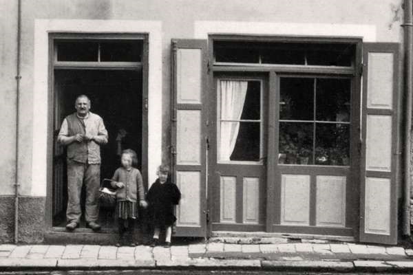 Moosburg Weingraben, Sch�fflerei Zachmaier um 1910