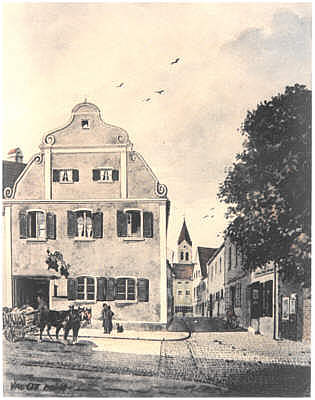 Moosburg Weingraben, Lederer Birnkammer, 1937 Valentin Ott Pasing