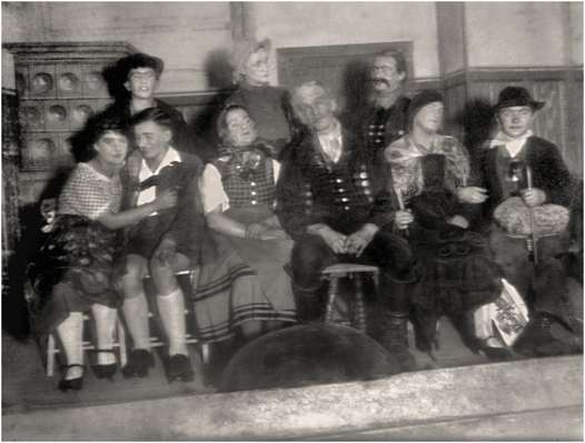 KGV Moosburg, Theater um 1920