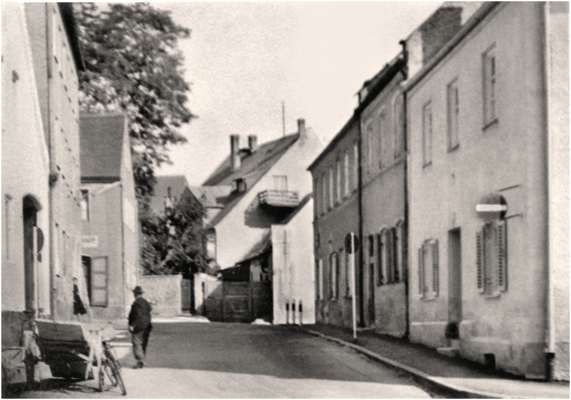 Moosburg, Weingraben, Blick vom Torbr�ust�berl zum Fertl-Eck