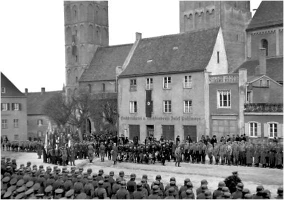 Moosburg Auf dem Plan, Heldengedenktag am 10. M�rz 1940