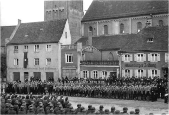 Moosburg Auf dem Plan, Heldengedenktag am 10. M�rz 1940