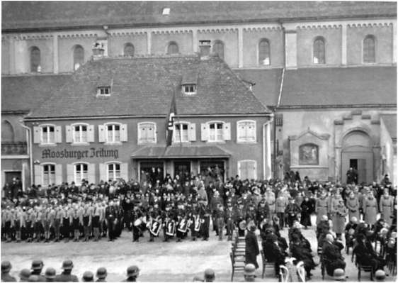 Moosburg Auf dem Plan, Heldengedenktag am 10. M�rz 1940