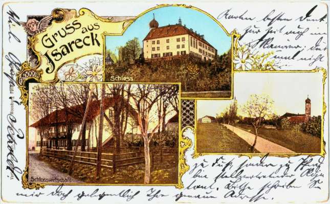Gruss aus Isareck, Postkarte 1919