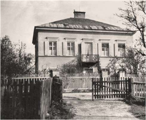 Pfarrhof Volkmannsdorf um 1900