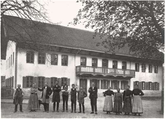 La Ros�e'sche Gastwirtschaft in Isareck