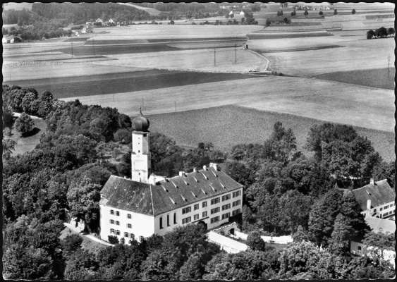 Schlo� Isareck, Postkarte 1966