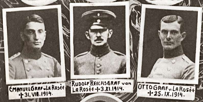 Ausschnitt Grafen von La Ros�e
