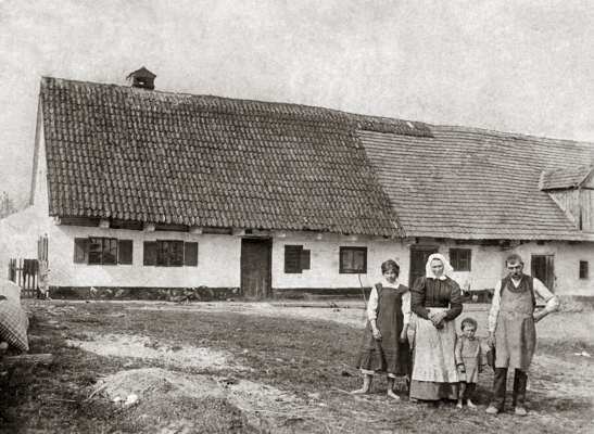 Beim M�slweber in der Volkmannsdorferau, Weber Anwesen, Uppenbornwerkstra�e 15