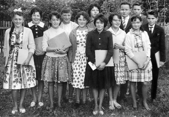 Volksschule Volkmannsdorf, Entlass-Jahrgang 1961