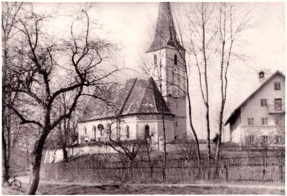 Pfarrkirche Wang 1927