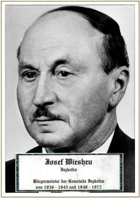 Josef Wiesheu, BM der Gemeinde Inzkofen von 1936-1945 und 1948-1972