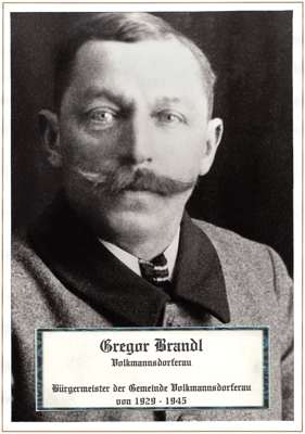 Gregor Brandl, BM der Gemeinde Volkmannsdorferau von 1929-1945