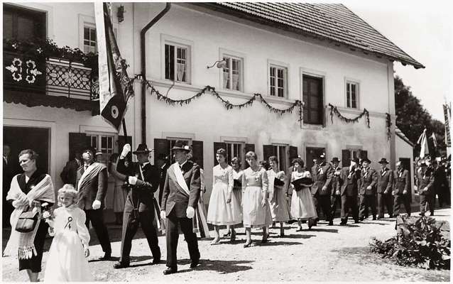 1958 Fahnenweihe Sch�tzenverein Wang