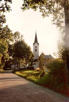 Pfarrkirche Volkmannsdorf Sommer 1960