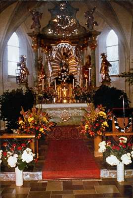 Pfarrkirche Volkmannsdorf November 1961