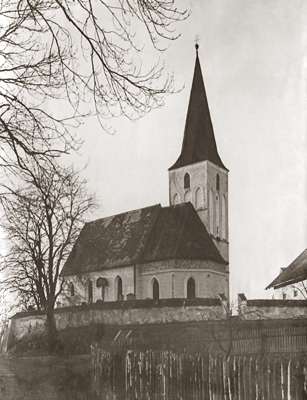 Kirche Wang - um 1950