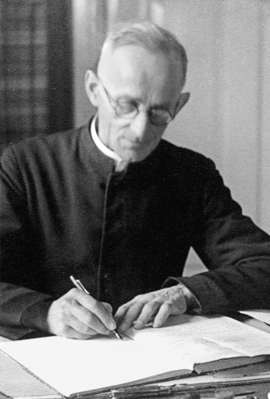 Pfarrer Franz Sales Kaltner, *1889 †1966 - 40 Jahre Priester 1955