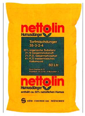 Anzeige S�d Chemie Humusd�nger Nettolin - Anfang 1980er