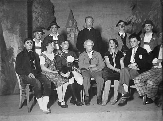 Theater-Auff�hrung in den 1920er / Anfang 1930er Jahren