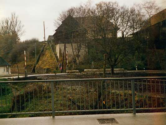 Blick von der neuen Br�cke zum Ligeder, 1987