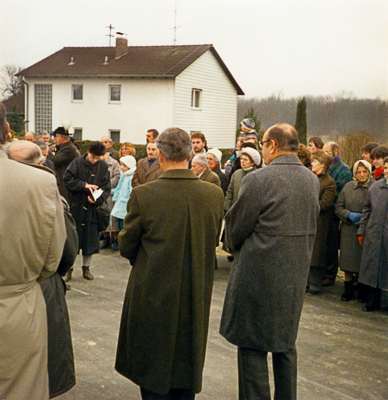 Br�ckeneinweihung am 04.12.1987