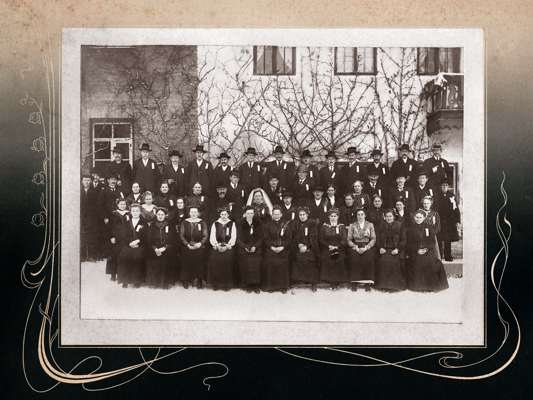 Hochzeit Josef und Maria Eberl, geb. Eckart 1919