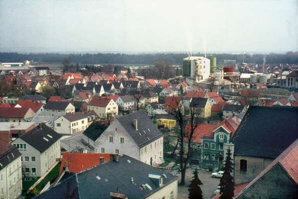 Blick vom Turm der Johanniskirche zur S�d Chemie
