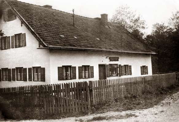 B�ckerei, Mehl und Kolonialwaren Brunner, um 1918