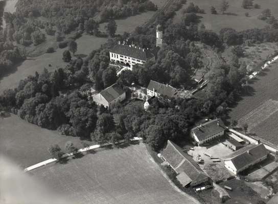 Luftaufnahme Schlo� Isareck, 23.11.1939