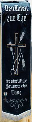 Trauerband, Fahnenweihe 1986