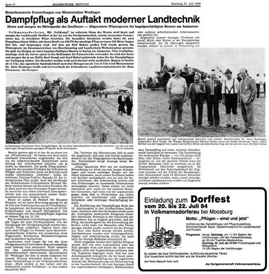 MZ Samstag, 21. Juli 1984