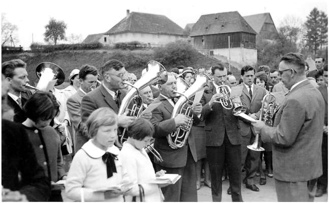 1961 - Weihe des Br�ckenheiligen