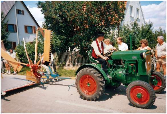 1. Oberbayrische Parade von Altschleppern - 05. Juli 1981