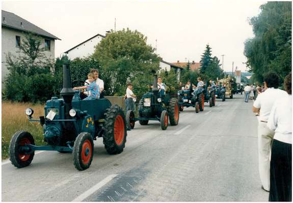 1. Oberbayrische Parade von Altschleppern - 05. Juli 1981