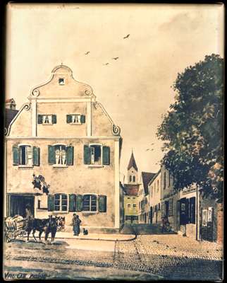 Moosburg Weingraben, Lederer Birnkammer, 1937 Valentin Ott, Pasing